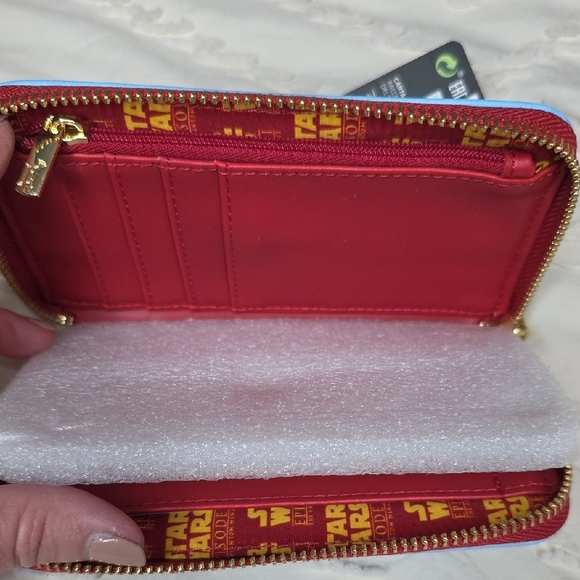 NWT Loungefly Star Wars The Phantom Menace Wallet - Picture 3 of 6